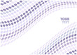 Abstract hex waves vector background with copyspace for your tex Abstract hex waves vector background with copyspace for your tex