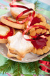 pile of different christmas cookies
