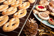 various christmas  cookies