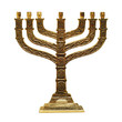 menorah isolated