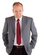 Photo: Serious Businessman with a Scowling Expression Serious Businessman with a Scowling Expression