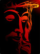 Jesus Christ with crown of thorns Jesus Christ with crown of thorns