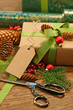Wrapping gifts for the holidays