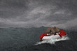 Maison dans la tempête