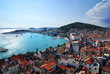 Croatia - Split Postcard of city and Marjan Hill Croatia - Split Postcard of city and Marjan Hill