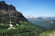 Bergpanorama der Rocky Mountains (Logan Pass) Montana Bergpanorama der Rocky Mountains (Logan Pass) Montana