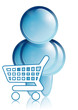 Illustration: Bonec_carrinho compras Bonec_carrinho compras