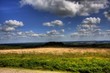 landscape of country in brittany