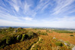 view of a small mountain in brittany