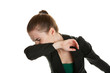 Photo: Sneezing Woman Sneezing Woman