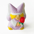 Princess with red rose