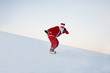 Weihnachtsmann und Wintersport