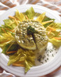 tart with blue cheese