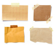 brown old paper note background