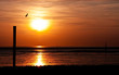 Sonnenuntergang am Meer