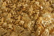 24K loose gold pieces (remnants of industrial processing). 24K loose gold pieces (remnants of industrial processing).