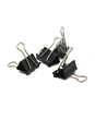Binder clip on white background