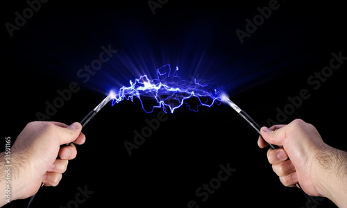 Photo: Electricity Electricity
