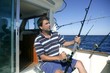 Angler big game saltwater fisher boat