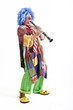 clown and clarinet