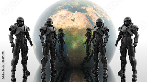 Illustration: soldiers soldiers