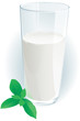 Glass of milk