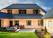 Luxury home new construction. Fasade, Exterior.