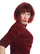 A man dressed as a woman A man dressed as a woman