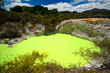 Fantastic colours of Devil's Bath, Wai-O-Tapu Thermal Wonderland