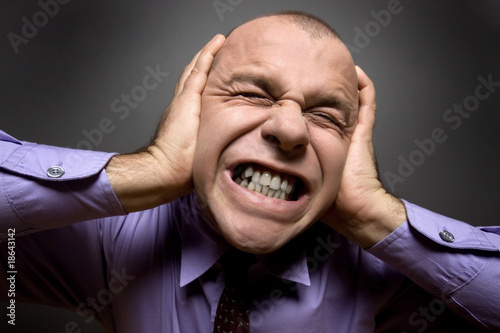 Man in pain Man in pain