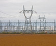 Power Station During Harvest