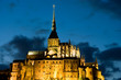 Le Mont St Michel in Normandie, France