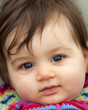 Beautiful Baby GIrl Looking at Viewer