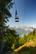 Seilbahn in den Bergen