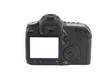 Display on camera isolated over white background Display on camera isolated over white background