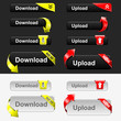 Upload and Download Button Set Upload and Download Button Set
