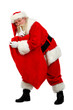 santa carying presents