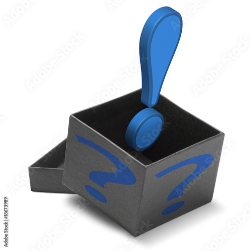 Illustration: FAQ - Brainstorming concept - ideas box - finding solution FAQ - Brainstorming concept - ideas box - finding solution
