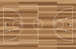 wood basketball court
