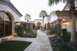 Palm Springs exterior pathway