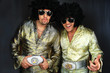 man in Elvis Preslej's suit