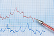 Photo: Financial graph Financial graph