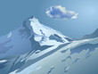 Snowy mountains