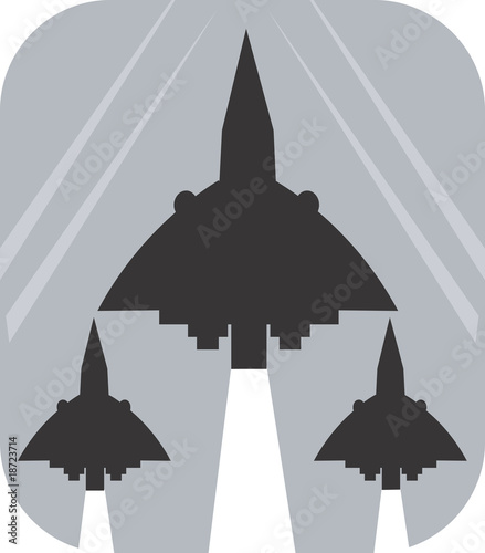Illustration: Illustration of a symbol of air show Illustration of a symbol of air show