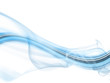 Wave and Smoke blue