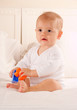 Playful baby