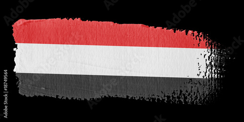 Illustration: bandiera Yemen bandiera Yemen