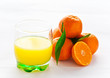 Die Mandarinen und der Saft