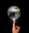 Photo: Concept environnemental / Création du monde Concept environnemental / Création du monde