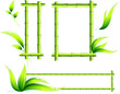 bamboo border elements bamboo border elements